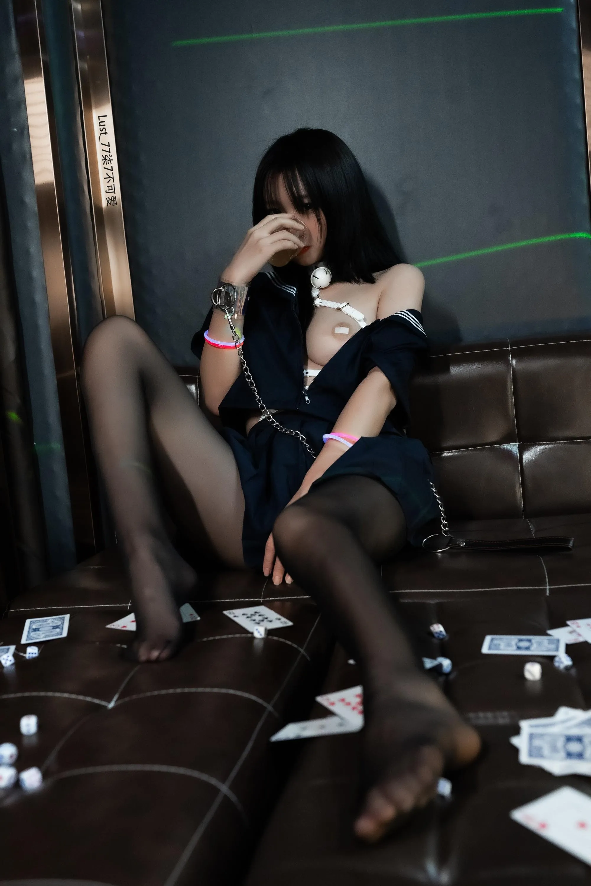 柒柒要乖额 – NO.030 反差JK少女 [182P]插图7